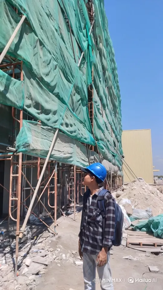From Construction to Earth's View: A Cinematic Journey – AI Generated Video | Hailuo AI