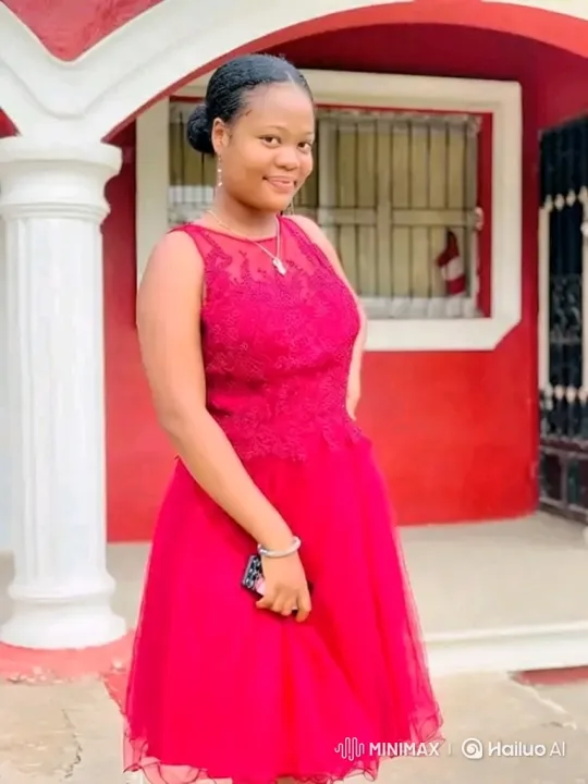 Young Woman Counts Money by White Pillar – AI Generated Video | Hailuo AI