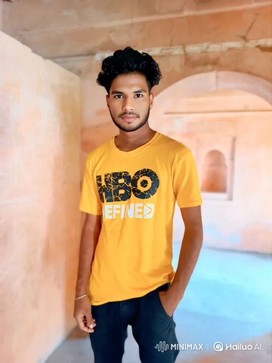 Young Man in Corridor Leads to Vintage Car Showcase – AI Generated Video | Hailuo AI