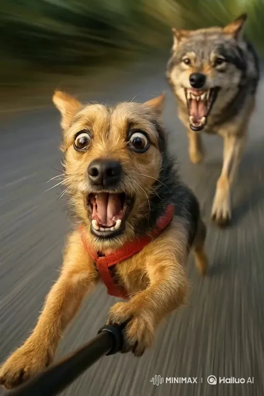 Canis Lupus: The Wild Canine Predators – AI Generated Video | Hailuo AI