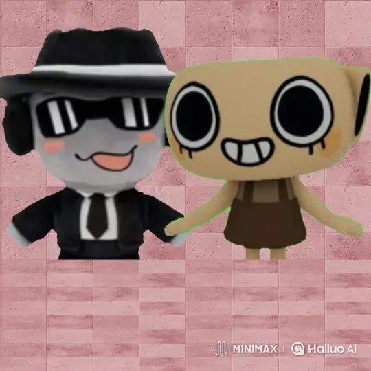 Plush Toy and Vinyl Figure Dance Together – AI Generated Video | Hailuo AI