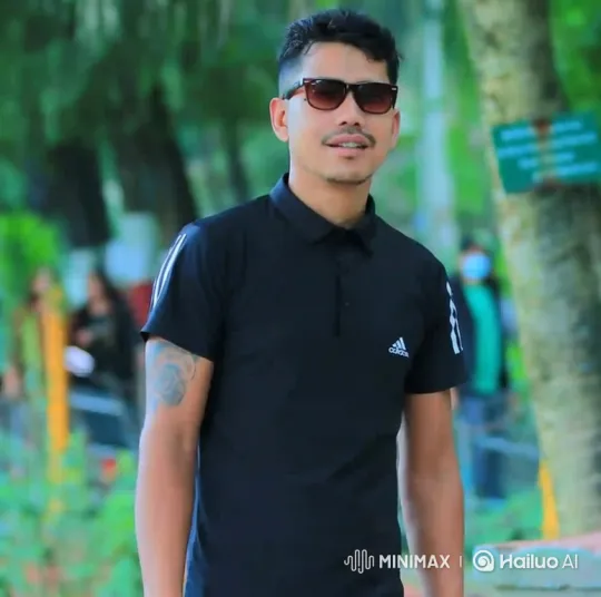 Young Man Reveals Intricate Tiger Tattoo in Park – AI Generated Video | Hailuo AI