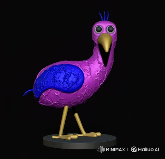 Magical Creature Comes to Life in Colorful Daycare – AI Generated Video | Hailuo AI