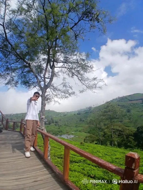 From Tea Plantation to Earth from Space: A Cinematic Journey – AI Generated Video | Hailuo AI