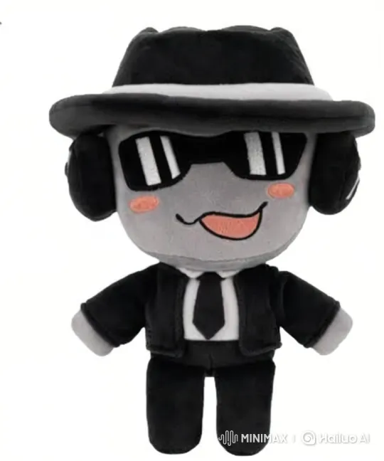 Gray Plush Toy Enjoys Bathing in Bubbles – AI Generated Video | Hailuo AI
