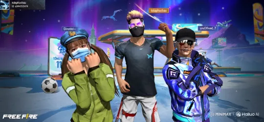 Futuristic Avatars Pose in Snowy Sci-Fi Landscape – AI Generated Video | Hailuo AI
