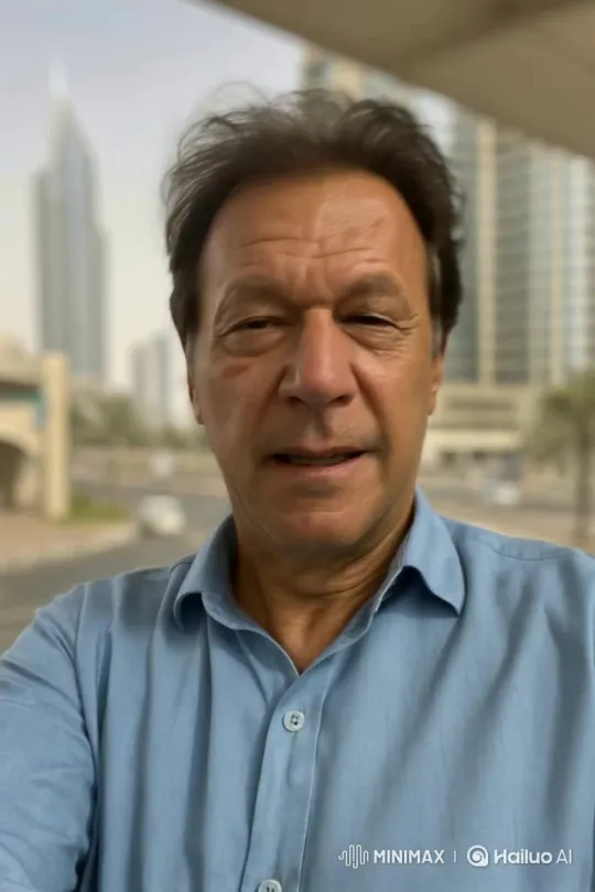 Meeting Imran Khan in Dubai in a Black Dress – AI Generated Video | Hailuo AI