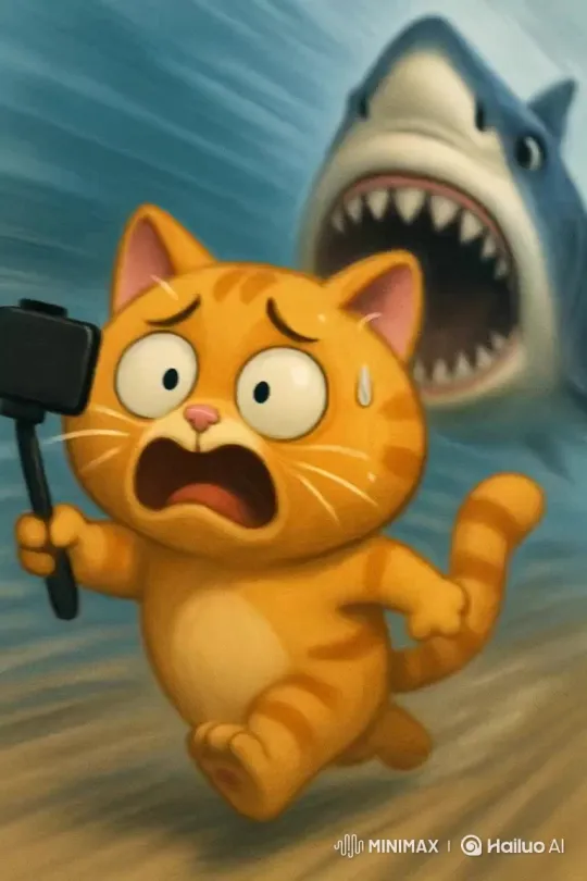 Shark: Nature's Underwater Predator – AI Generated Video | Hailuo AI