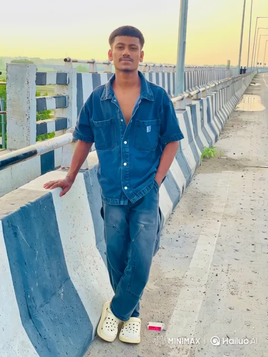 Young Man Enters Luxury Car on Empty Bridge – AI Generated Video | Hailuo AI