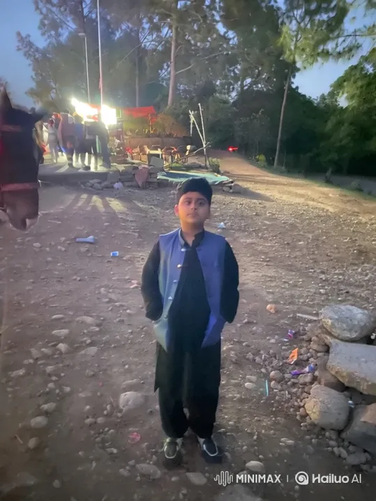 Young Boy Boards Modern Blue G-Wagon at Dusk – AI Generated Video | Hailuo AI