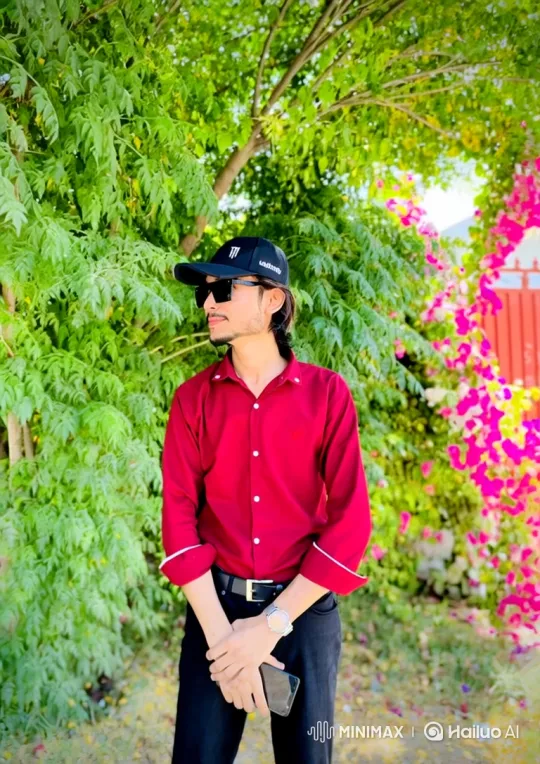 Young Couple Shares Romantic Moment in Park – AI Generated Video | Hailuo AI
