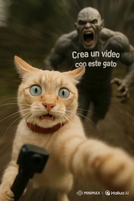 Create a Video Starring This Cat – AI Generated Video | Hailuo AI