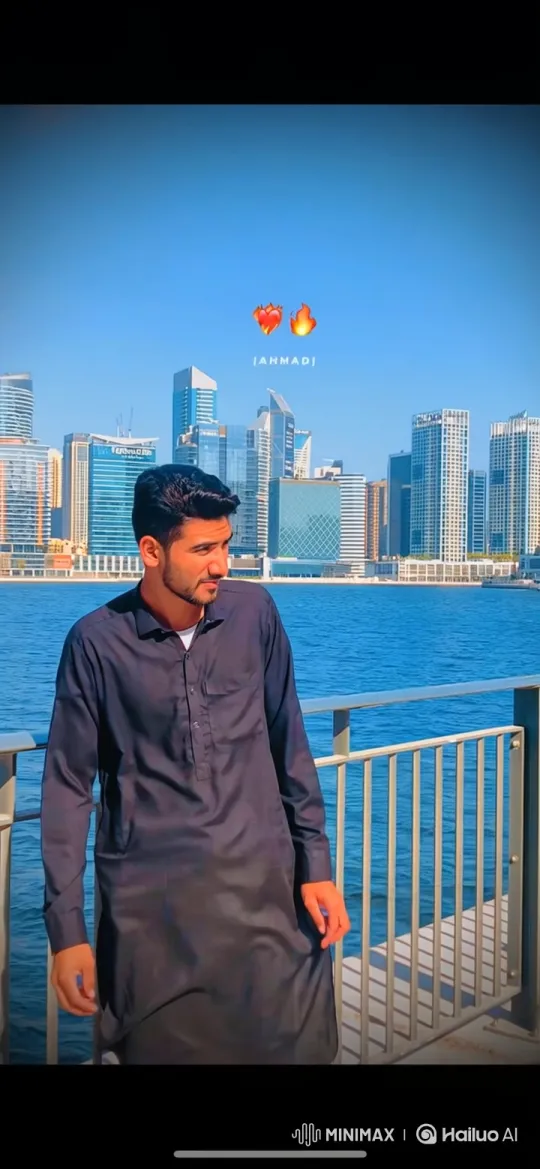 Couple Shares Silent Moment on Waterfront at Dusk – AI Generated Video | Hailuo AI