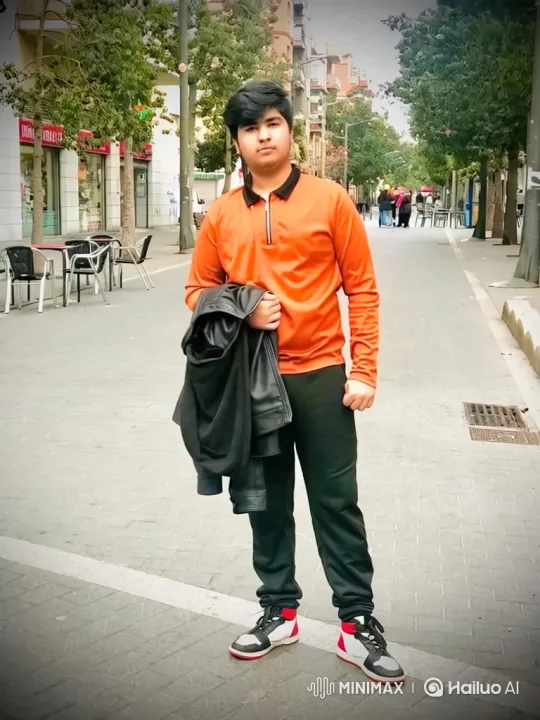Young Man Drives Through City in Black Car – AI Generated Video | Hailuo AI