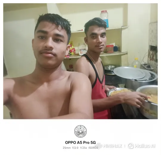 Young Men Prepare Meal in Kitchen – AI Generated Video | Hailuo AI
