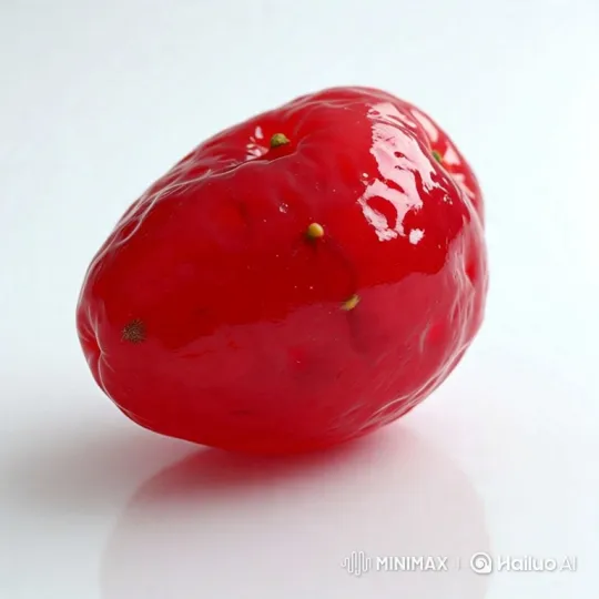 Close-up of a Fruit Sliced with a Knife – AI Generated Video | Hailuo AI
