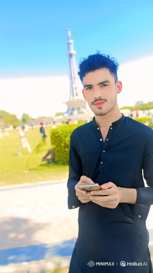 Young Couple's Serene Moment in Urban Park – AI Generated Video | Hailuo AI