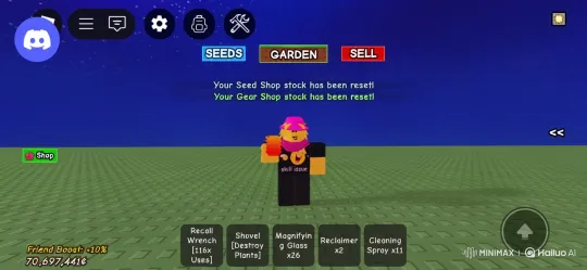 Roblox Avatar Grows a Glowing Plant Quickly – AI Generated Video | Hailuo AI