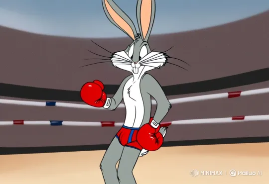 Bugs Bunny Demonstrates Boxing Skills with a Playful Flair – AI Generated Video | Hailuo AI
