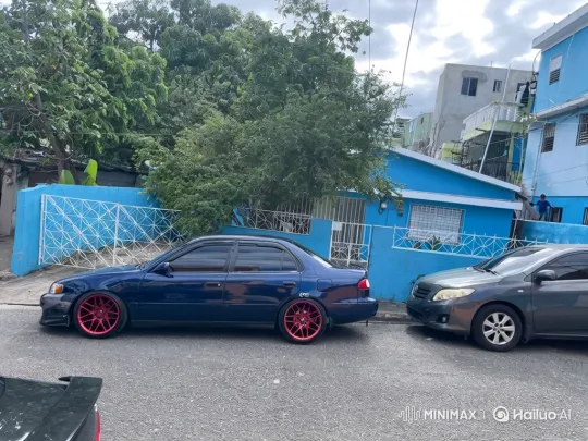 Modified Sedan Demonstrates Air Suspension Lowering – AI Generated Video | Hailuo AI