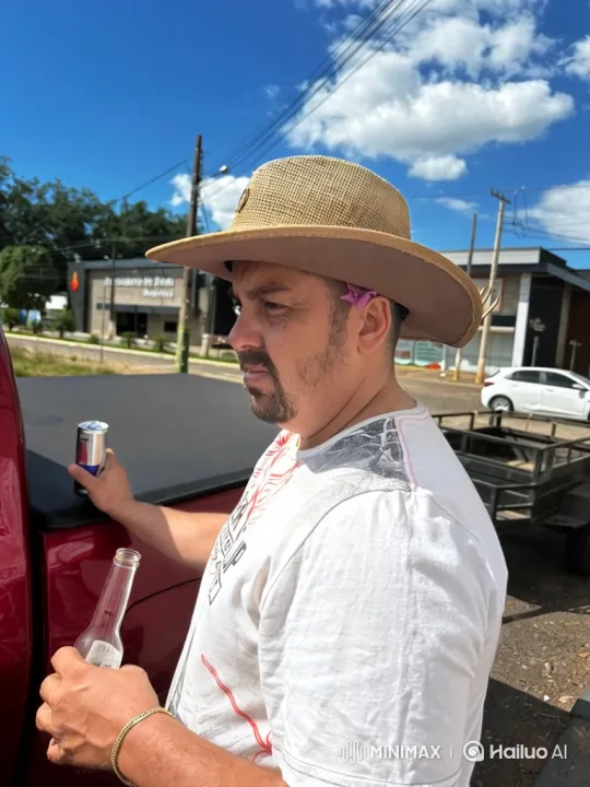 Two Men Share an Intimate Kiss by a Truck – AI Generated Video | Hailuo AI