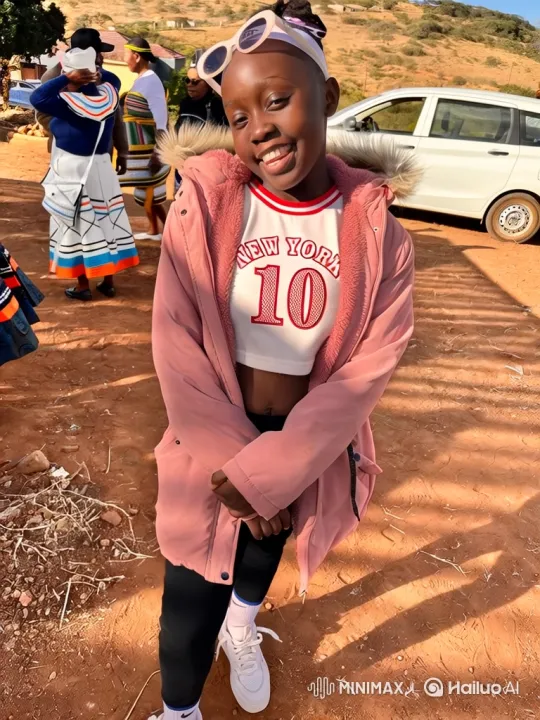 Young Girl Enters White Range Rover on Dirt Road – AI Generated Video | Hailuo AI
