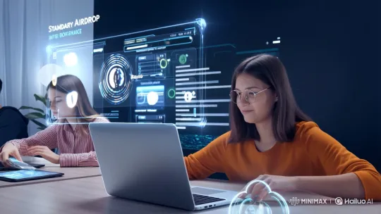 Crypto Airdrops: Digital Assets Dissemination – AI Generated Video | Hailuo AI