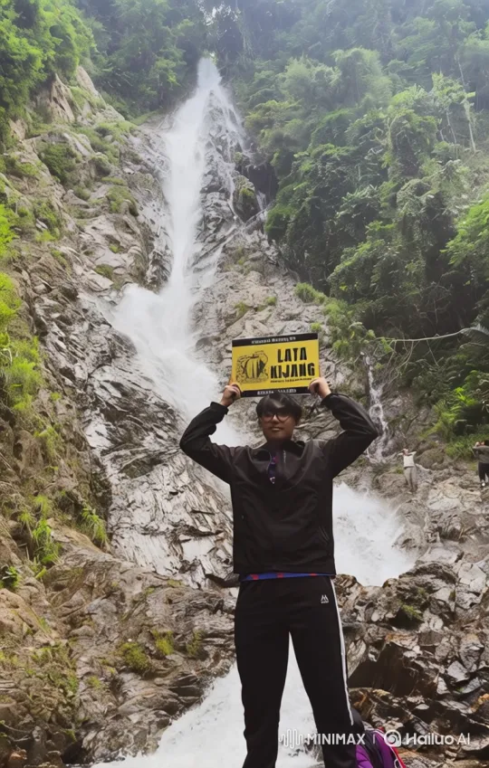 Journey from a Mountain Waterfall to Earth's Orbit – AI Generated Video | Hailuo AI