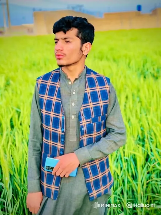 Young Couple Shares Quiet Moment in Golden Hour Field – AI Generated Video | Hailuo AI