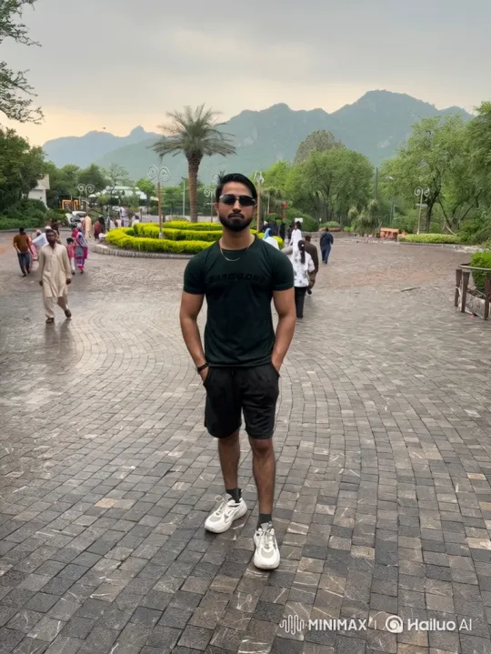 Young Couple's Intimate Moment in a Serene Park – AI Generated Video | Hailuo AI