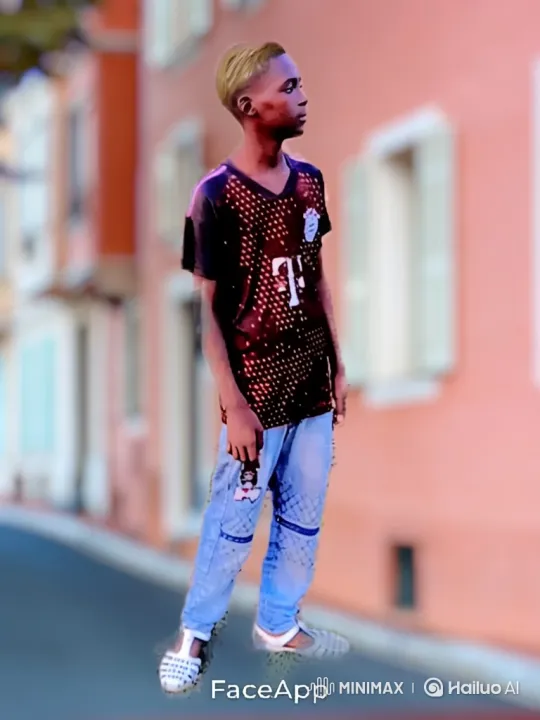 Young Man Walks Confidently Down Blurred Street – AI Generated Video | Hailuo AI