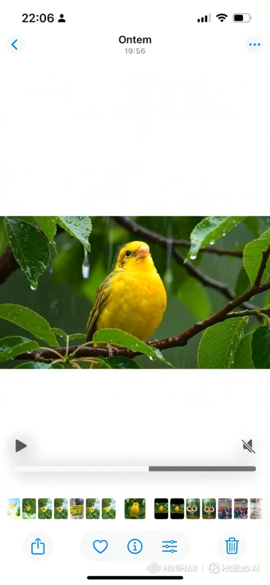 Canary Shakes Off Rain, Takes Flight – AI Generated Video | Hailuo AI