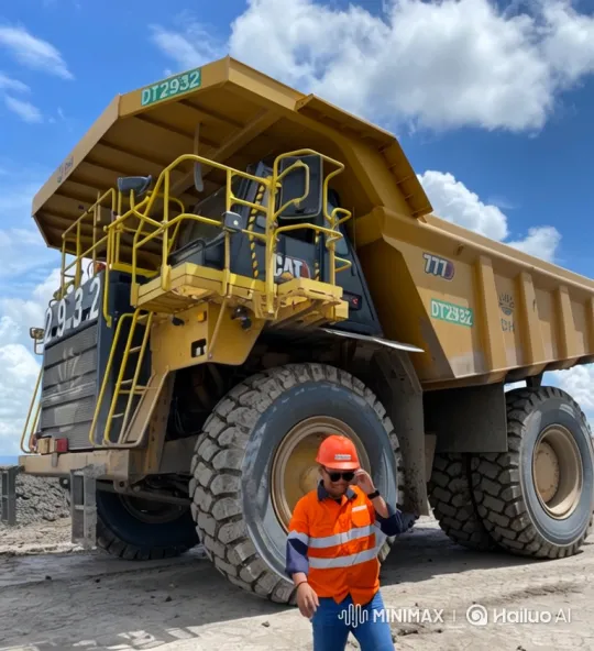Mining Site to Panoramic Earth View: A Cinematic Journey – AI Generated Video | Hailuo AI
