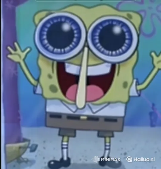 SpongeBob Celebrates with Joyful Jumping – AI Generated Video | Hailuo AI