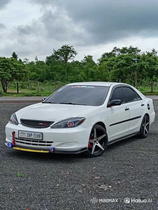 Modified Sedan Activates Air Suspension for Aggressive Stance – AI Generated Video | Hailuo AI