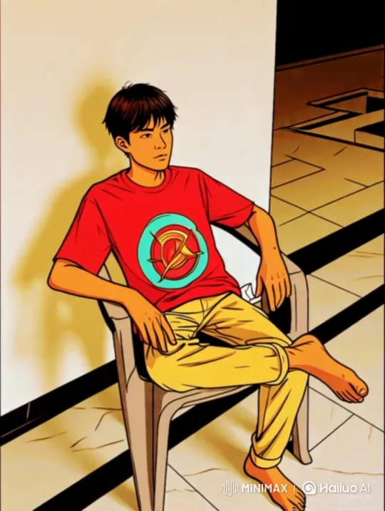 Contemplative Young Man Reacts to Sports Car Arrival – AI Generated Video | Hailuo AI