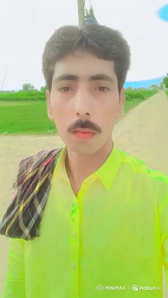 Man on Dirt Path: Tracking Shot in Countryside – AI Generated Video | Hailuo AI