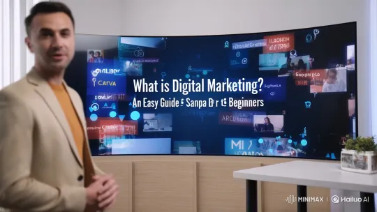 Digital Marketing: An Easy Guide for Beginners – AI Generated Video | Hailuo AI