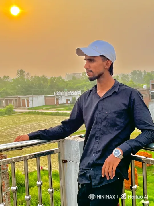 Young Couple Shares Quiet Moment on Balcony at Dusk – AI Generated Video | Hailuo AI