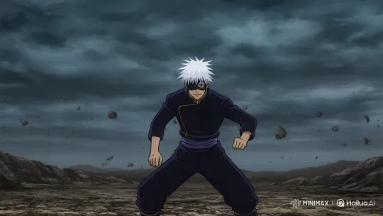Gojo Unleashes Devastating Attack in Jujutsu Kaisen Anime Clip – AI Generated Video | Hailuo AI