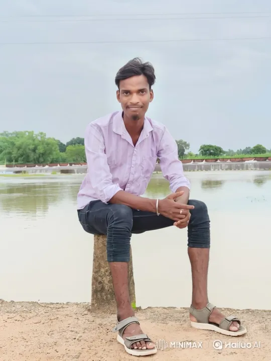 Young Couple Shares a Moment of Peace by the Water – AI Generated Video | Hailuo AI