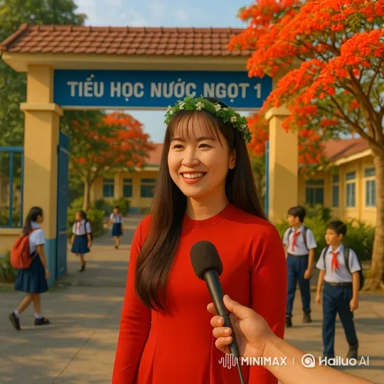 Female Art Teacher Introduces Herself with Passion – AI Generated Video | Hailuo AI