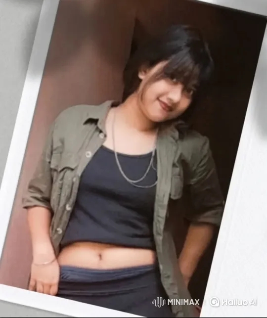 Young Woman Poses with Confidence in Indoor Scene – AI Generated Video | Hailuo AI