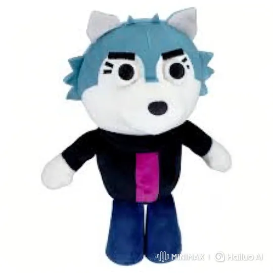 Plush Toy Battle: Agile Wolf Defeats Powerful Gorilla – AI Generated Video | Hailuo AI