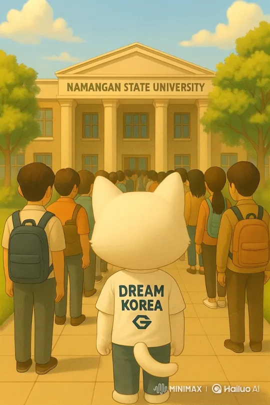 Anthropomorphic Kitten Heads to University – AI Generated Video | Hailuo AI