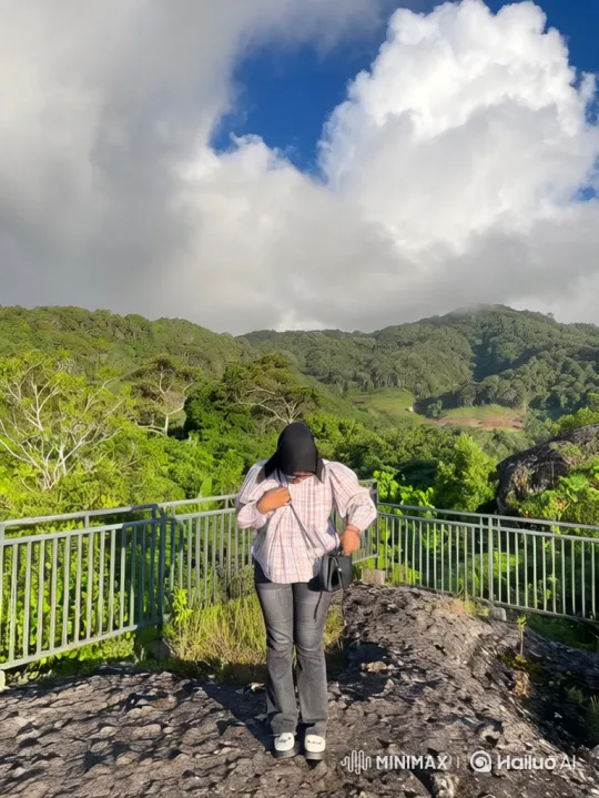 Panoramic Journey from Mountain Peak to Earth from Space – AI Generated Video | Hailuo AI