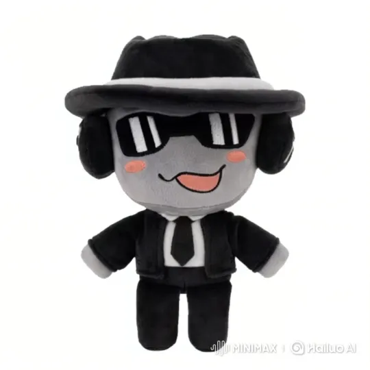 Plush Toy Expresses Opinions on Chalkboard – AI Generated Video | Hailuo AI