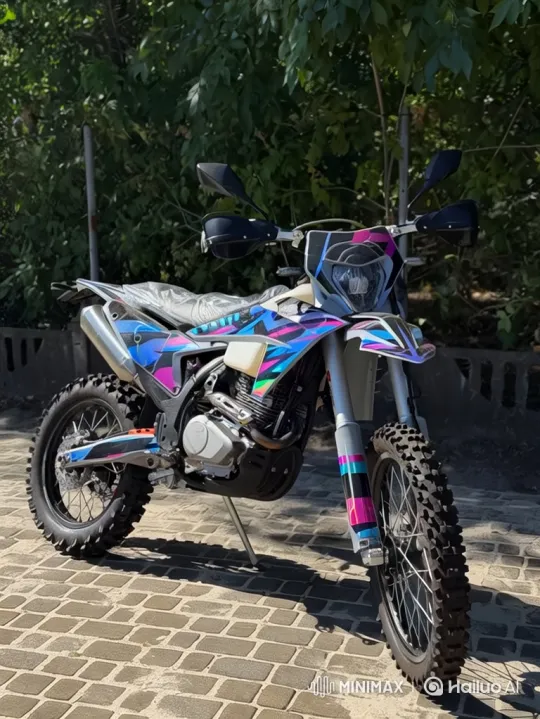 Dirt Bike to Space: Earth from Above – AI Generated Video | Hailuo AI