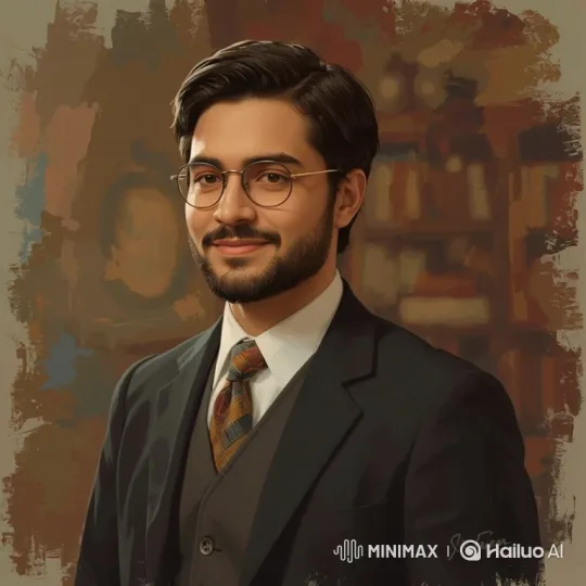 Animated Portrait of AI Student Santosh Kumar Malhi – AI Generated Video | Hailuo AI