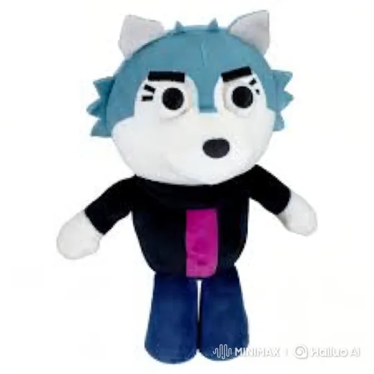 Wolf Plush Toy Willow Defeats Dog with Super Punch – AI Generated Video | Hailuo AI